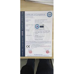 Anhui Weiye Refrigeration Equipment Co., Ltd. Certifications
