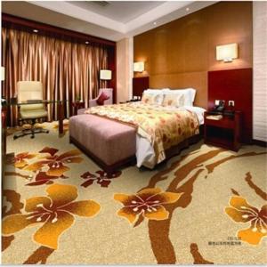 Apartment Modern Carpet Tiles 80% Wool 20% Nylon Jacquard Style