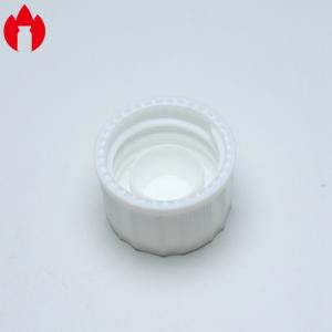 PP White Threaded Pressure Screw Plastic Cap 18mm