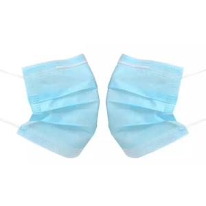 Meltblown 3Ply Non Woven Face Mask With Earloops 50pcs / Bag