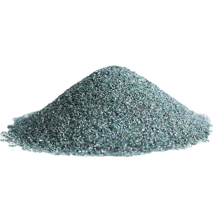 Green Silicon Carbide 98% SiC Powder 0-10mm For Foundry