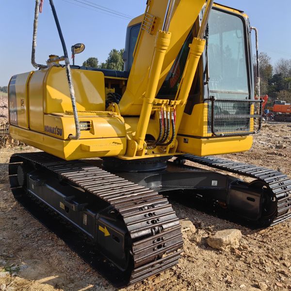 11T Used Komatsu PC110-7 Excavators Construction Earthwork Machinery Digger