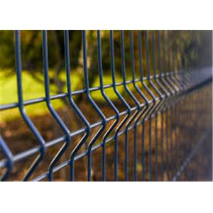Quality Plastic Coated Triangular Bending Garden Fence Wire Mesh Security 5X10 Cm Size for sale