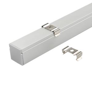 15*15MM Led Strip Channel Diffuser White Aluminium Strip