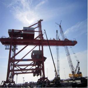 Grab Type Ship Unloading System For Unloading Bulk Materials At Port Terminal