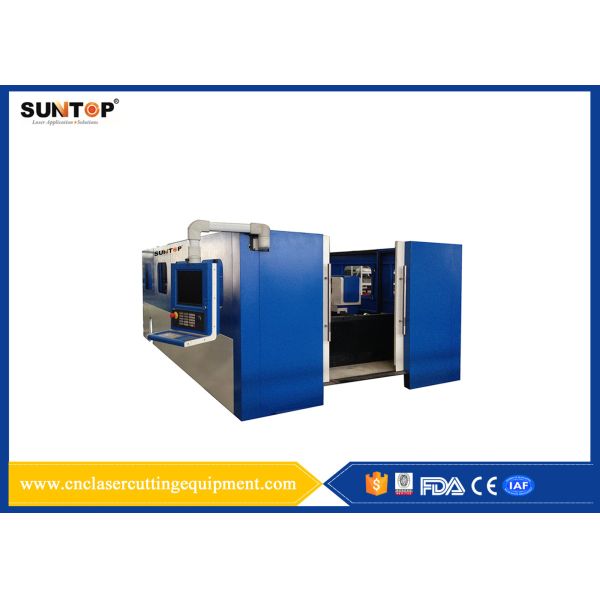 Buy 6mm Thickness Stainless Steel CNC Laser Cutting Equipment 1000W at wholesale prices