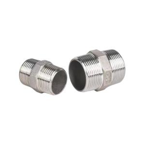 Pipe Connection DN8-DN100 Casting Pipe Fitting Nipple 3/4" with Thread on Both