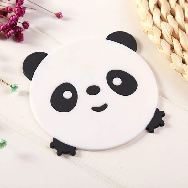 CM-003 Cute Animal PASSIONATE Round Mug Mats Coffee Mug Bar Coasters