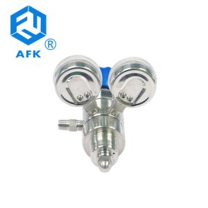 Acetylene Butane 500psi 316L Stainless Steel Pressure Regulator