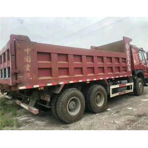 Sinotruck howo 336hp sand transporting used articulated dump truck