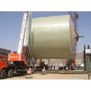 Water Pre Treatment Horizontal Cylindrical Tank Frp 1400mm*2510mm