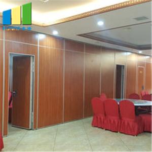 Collapsible Wooden Sliding Partition Walls / Acoustic Folding Wall