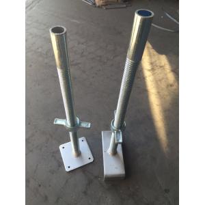 Stable Material Building Fasteners / Prop Jack Scaffolding Adjustable Hollow