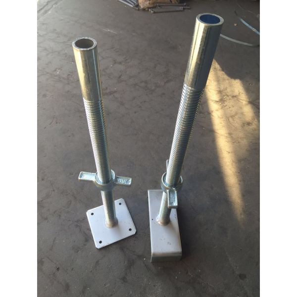 Stable Material Building Fasteners / Prop Jack Scaffolding Adjustable Hollow