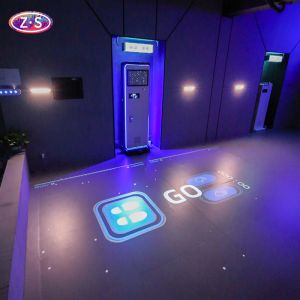 All In One Mobile Interactive Floor Projection Puzzle Games With 48 Games