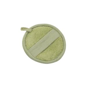 China Eco - Friendly Bamboofiber Body Scrub Pad Bathing Scrubber 14x14 cm on sale