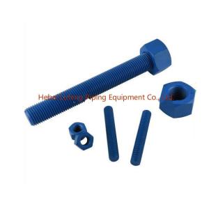 Astm A193 B7 Stud Bolts with heavy duty nuts