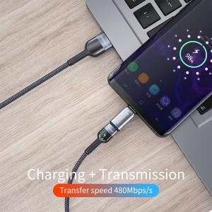 Essager Mini Magnetic Type C Female to Micro USB Type C Quick Charge Data