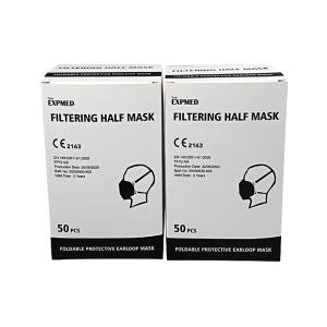 CE0194 Unisex Customized Logo Activated Charcoal Dust Mask