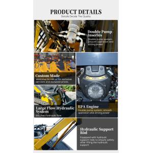 FREE SHIPPING 360 380 Skid Steer Loader Mini Skid Steer CE/EPA China Wholesale