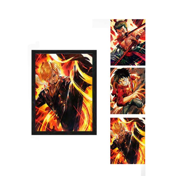 Best selling Lenticular Lens Sheet 3D Picture Lenticular Poster Flip Picture Anime Poster 3D Lenticular Poster