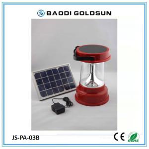 China Red ABS Portable Solar LED Camping Light on sale
