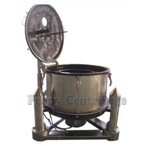 Filtering Type Manual Discharge Basket Centrifuge Equipment Top Discharge