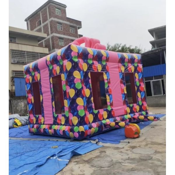 Buy Waterproof 4x4m Inflatable Bouncer Children Castle Playground Equipment at wholesale prices