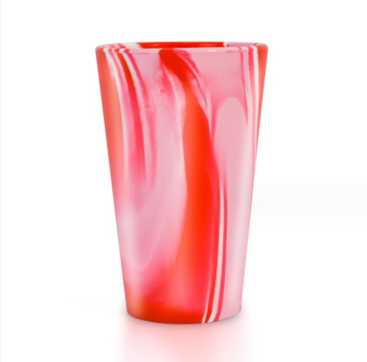 480ml 16 OZ BPA Free Silicone Durable Pint Beer Drinking Cup Ideal for Promotion Gift