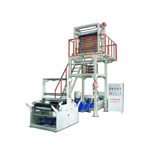 Buy HDPE PE Blown Film Extrusion Machinery Single Screw 3 Phase at wholesale prices