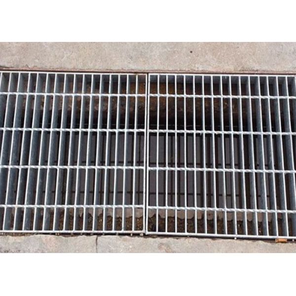 Storm Road Drainage Grating Trench Cover Hot Dip Galvanized Drain Steel