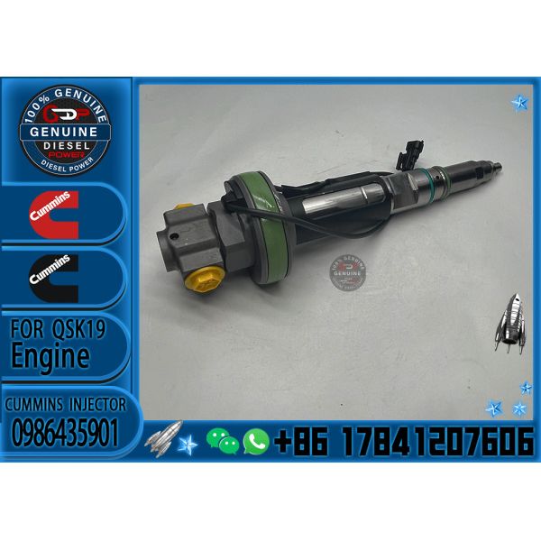 Genuine Fuel Injector Assembly Y431K05392 0986435615 0986435904 0986435901 For Qsk19 Engine