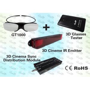3D Cinema Solution for 300~1000 seat cinema with 3D IR Emitter and 3D IR Glasses