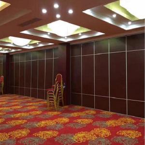 Acoustic Movable Sliding Partition Walls Commercial , Hotel Operable Partition