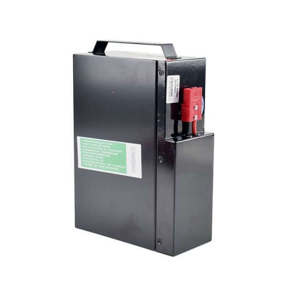 24V Pallet Truck Battery Black Color High Capacity Long-Lasting Power