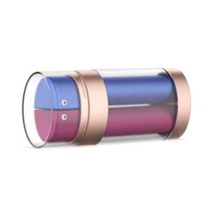 Empty Body Round Lotion PETG Airless Dispenser Bottles