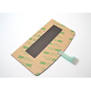 Dampproof Tactile Membrane Switch Keyboard Panel 150mmx80mm OEM / ODM