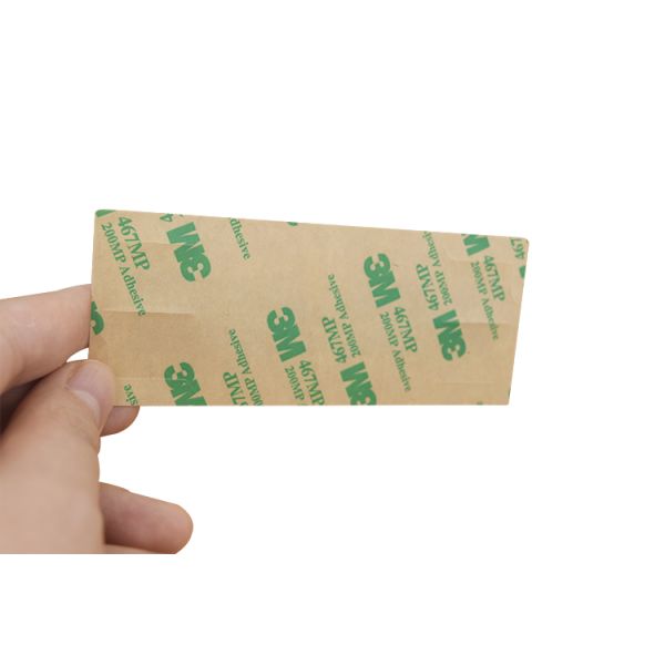 UHF PET RFID Tag Sticker Waterproof Destructible For Vehicle Windshield