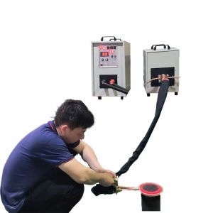 Handheld High Frequency Induction Heating Machine with Coaxial Flexible
