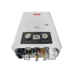 Energy Efficient 6L White Flue Heater with Compact Design