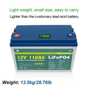 12v 110Ah Lifepo4 Golf Cart Battery Deep Cycle