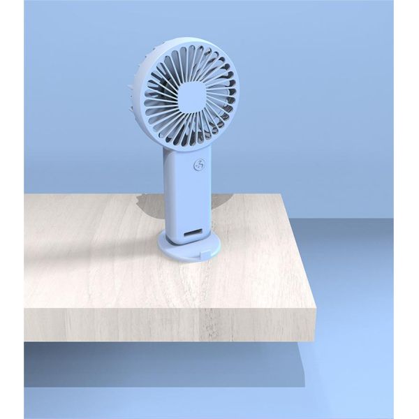 Desktop and Outdoor Cooling USB Charging Refrigeration Fan with Adjustable Height