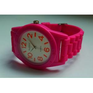 Silicone watch, silicone material, fashion design, japanese movement, 3atm water
