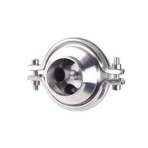 Non-Return Check Sanitary Valve with Stainless Steel Welding Connection and FOB
