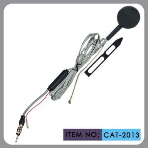 China Electronic Car Windscreen Antenna Round Black Shell Plastic Material on sale