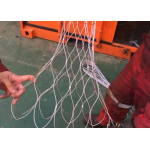 Ferruled Heavy Duty Rope Net Fence 2.0mm Wire Metal Netting Mesh