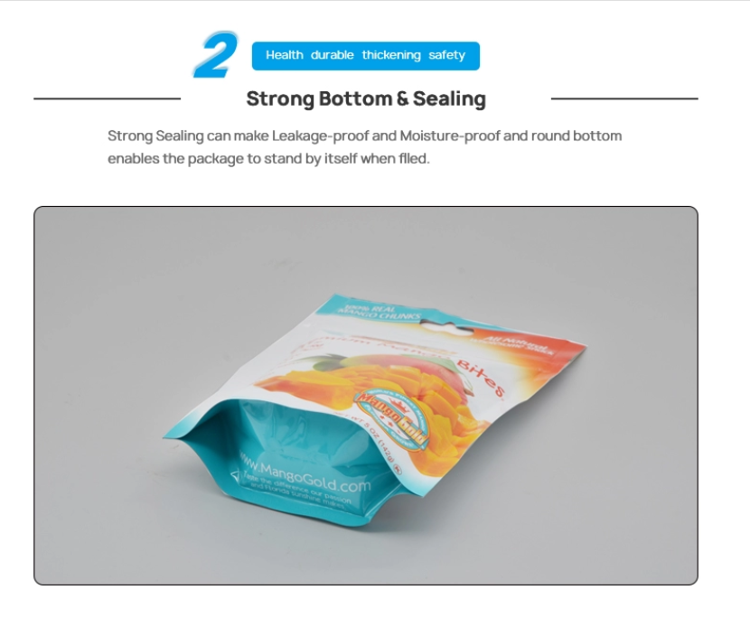 Digital Printing 100g Doy Pack Aluminum Foil Bag