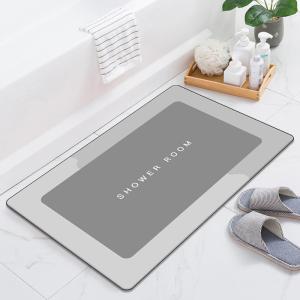China Mordern Style Diatomaceous Earth Bath Mat for Fast Water Absorption and Easy Cleaning on sale