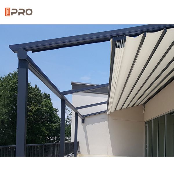 Patio Roof Cassette Customized Retractable Awning Anti Ultraviolet