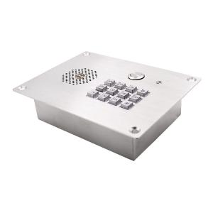 Stainless Steel Elevator Intercom Phones , Handsfree Hotline Emergency Phone